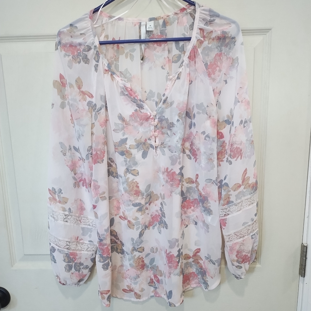 Lauren conrad women's size medium blouse